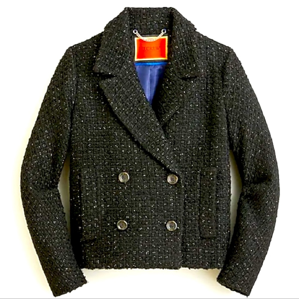 J.Crew Lady Jacket in Italian Lurex Tweed - NWT